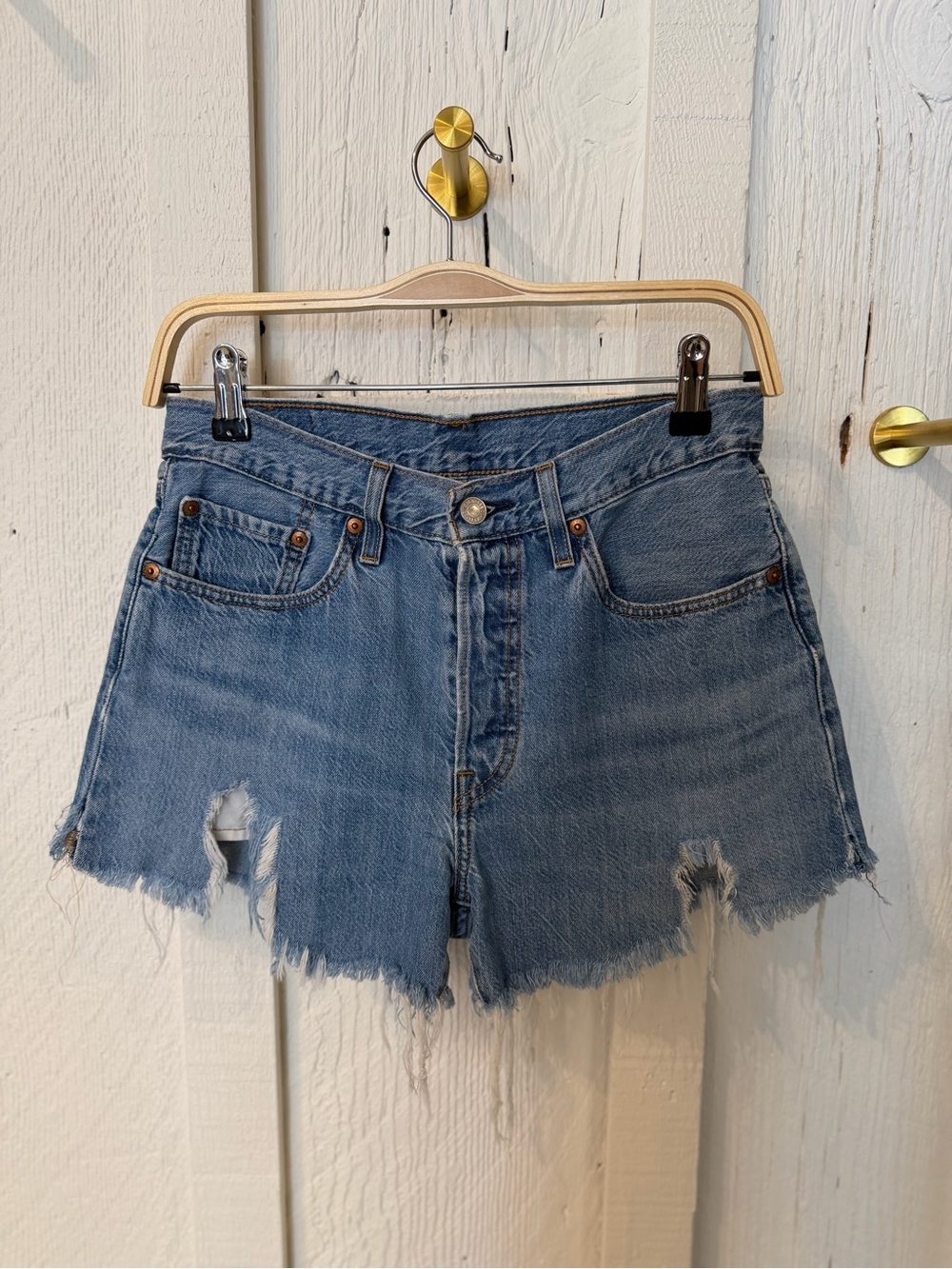 501 Levi Denim Women’s Shorts - Blue
